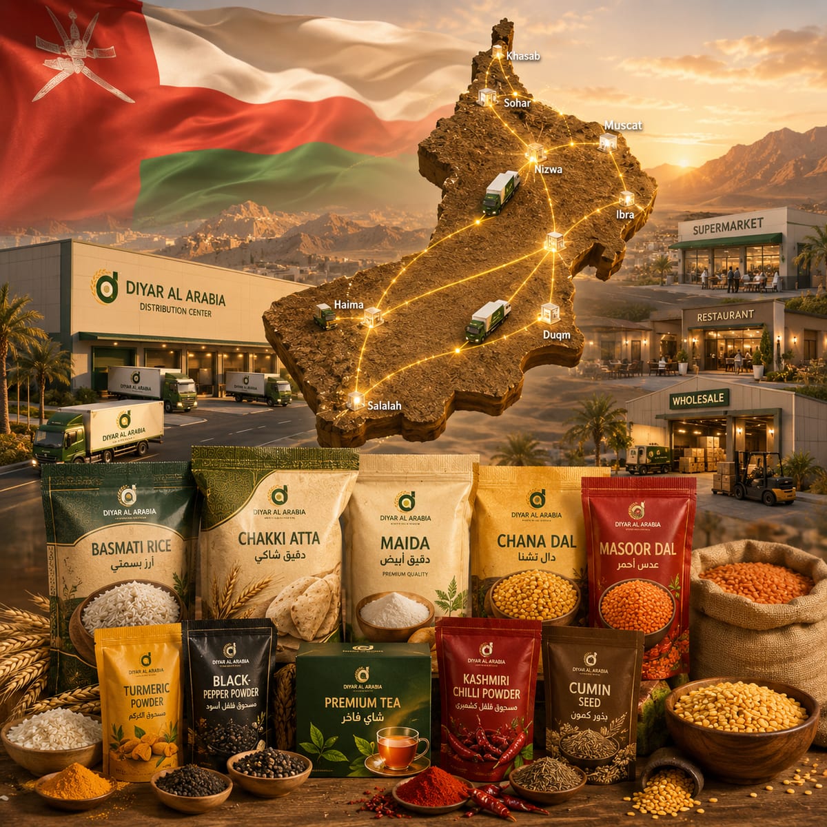 Al Diyar Al Arabia B2B Food Supply Partner